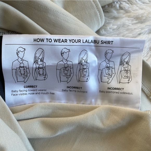 Nursing & Babywear Scoop Neck Tank Top in Cream - Picture 10 of 10